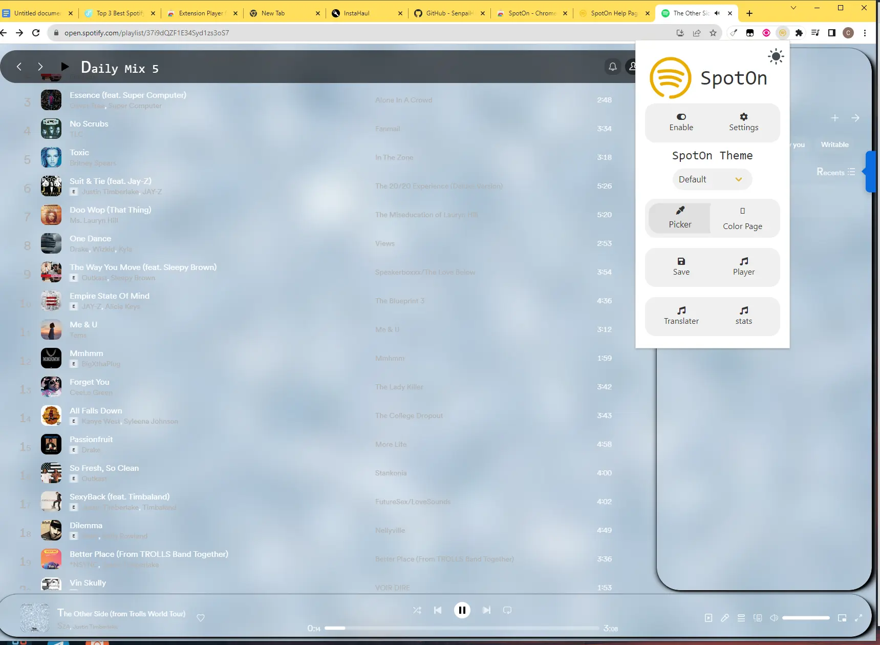 SpotOn Chrome Extension for Spotify /chrome-extension-spotify/images/spoton-extension.webp