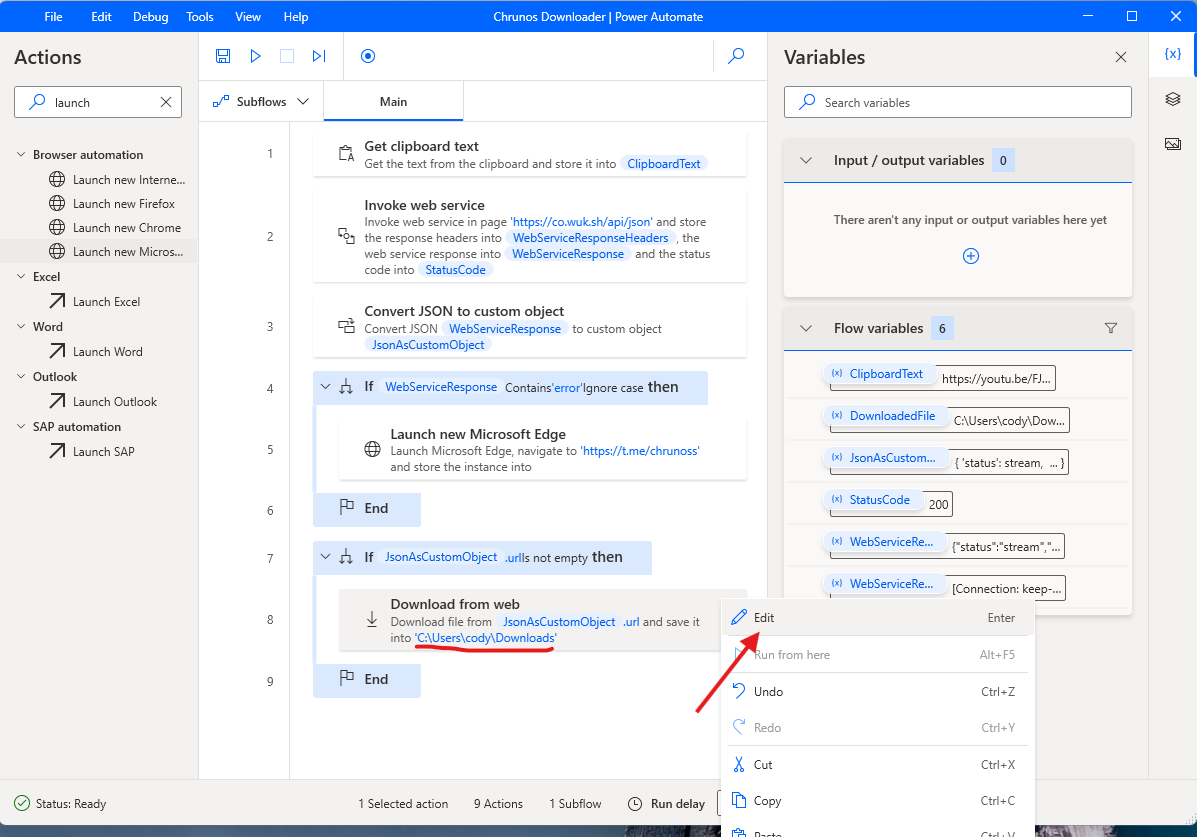 /chrunos-downloader/images/power-automate-flow.webp