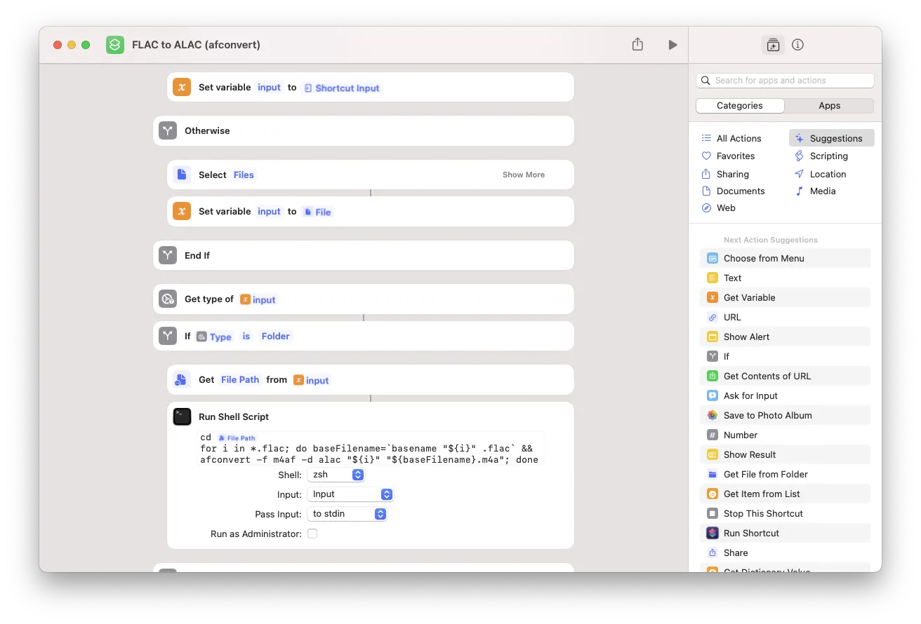 FLAC to ALAC Alconvert /convert-flac-to-alac/images/flac-to-alac-shortcut-1.webp