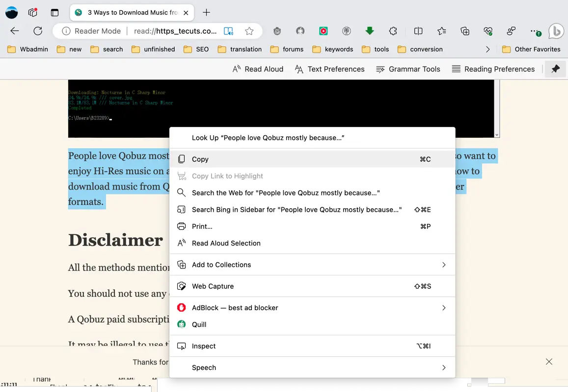 Edge Reading Mode /copy-uncopyable-text/images/edge-reading-mode.webp