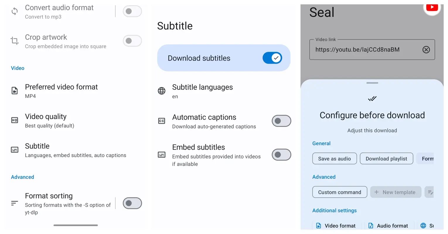 Seal App for Android /download-youtube-video-with-subtitles/images/Seal-Android.webp