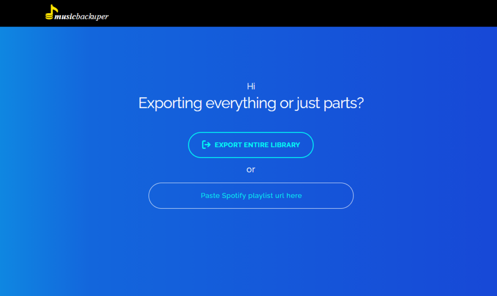 spotify songs playlist export