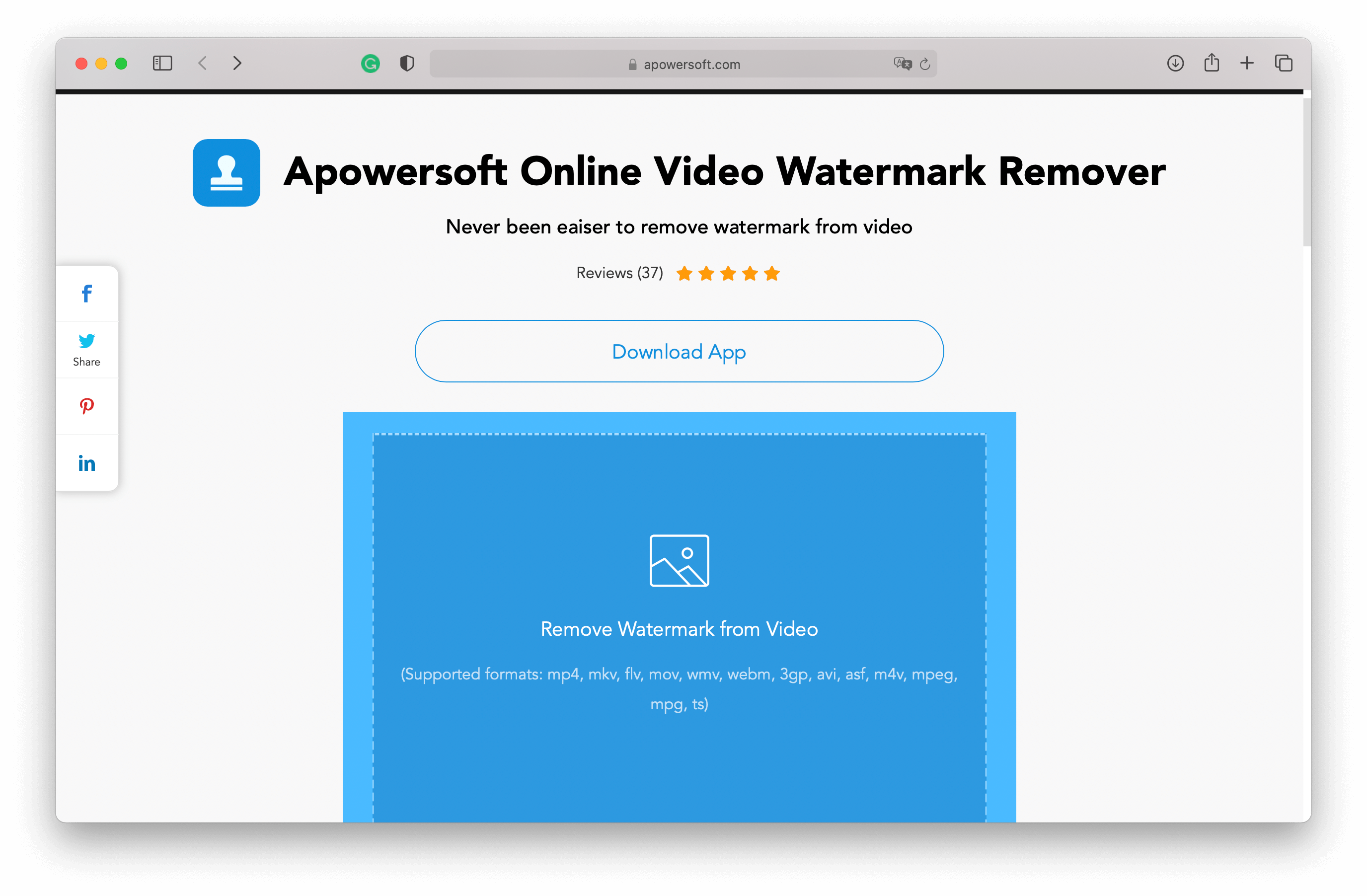 download the new for ios Apowersoft Watermark Remover 1.4.19.1