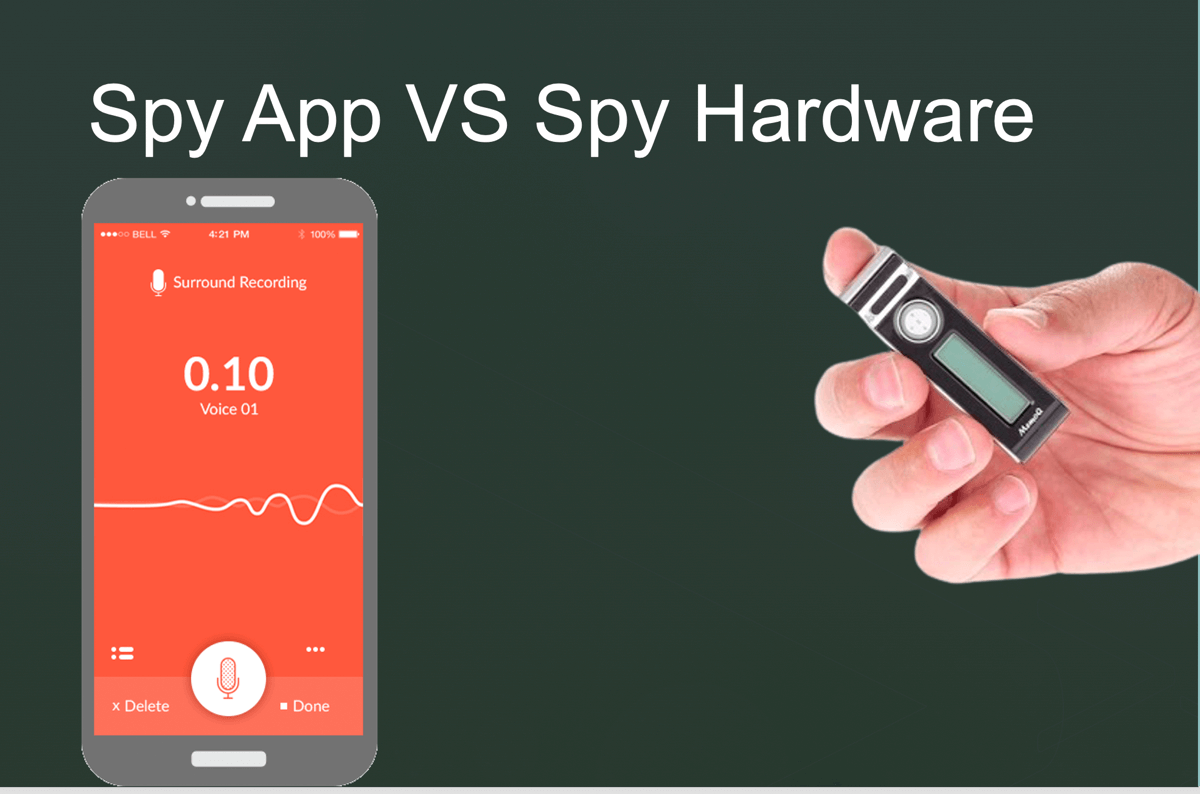Spy App VS Spy Hardware