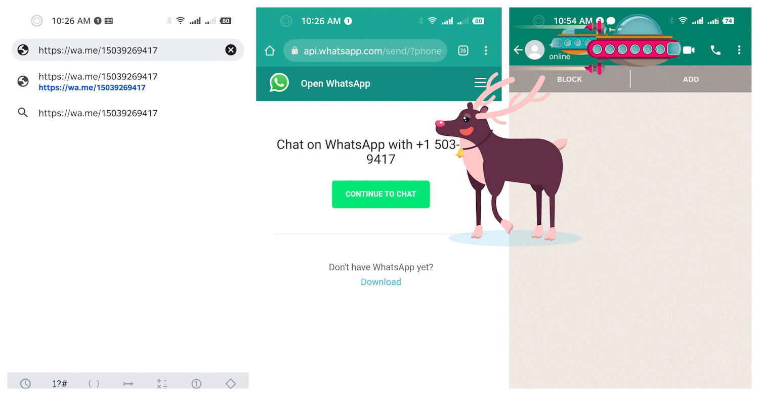 Whataapp Click to CHat