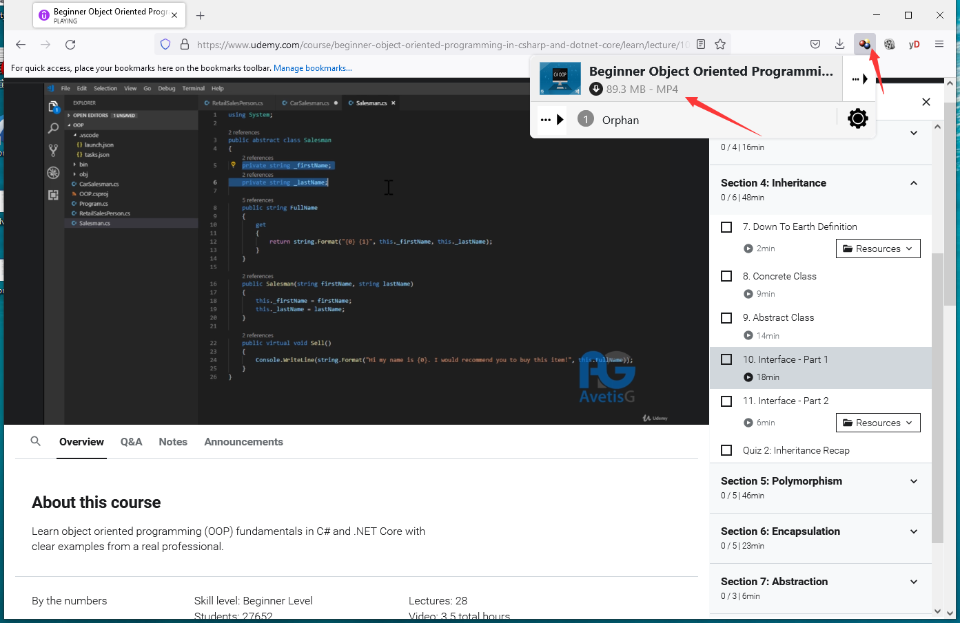 Video Downloader Add-on