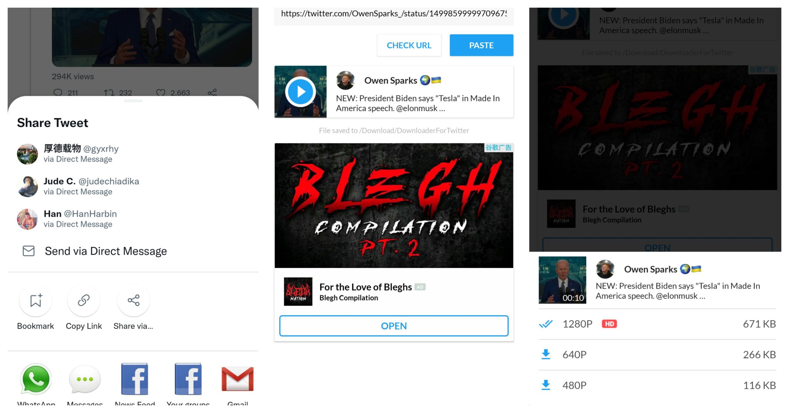 Twitter Downloader for Android