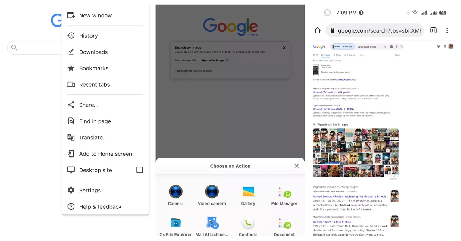 Reverse Image Search Android
