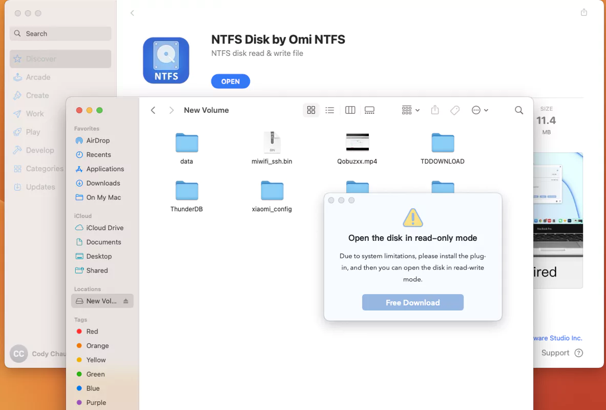 NTFS Disk By Omi
