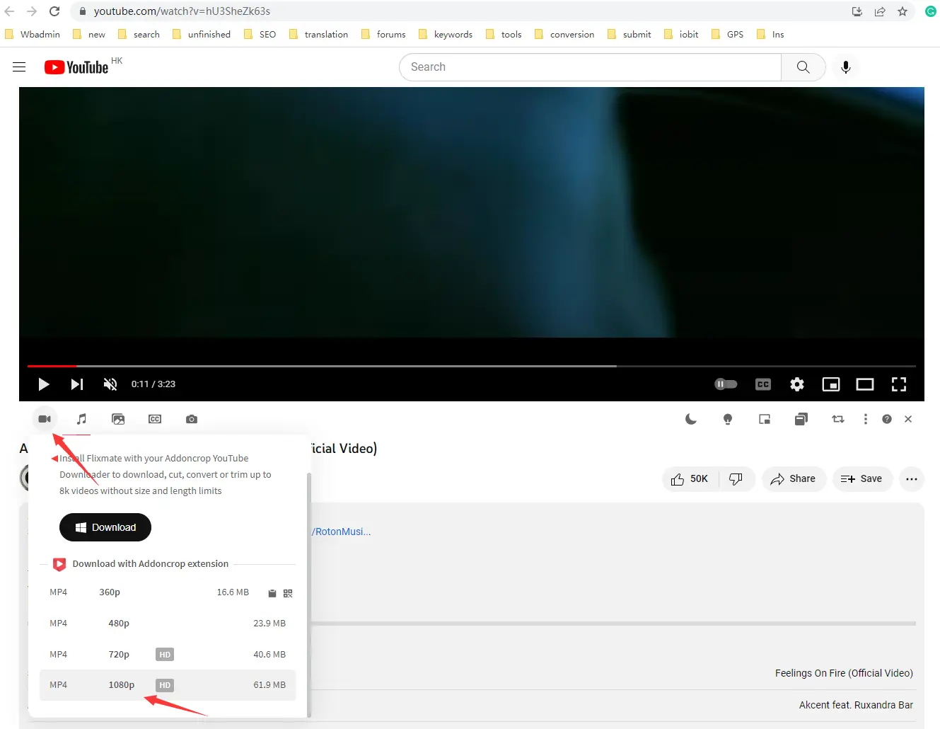 Addoncrop YouTube Video Downloader Chrome Extension