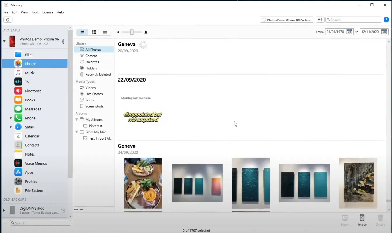 Transfer Photos from iPhone to PC iMazing