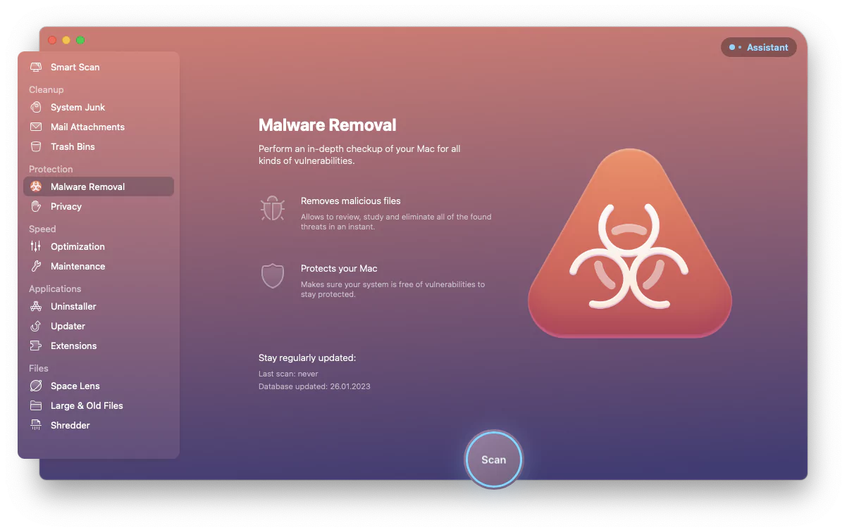 CleanMyMac Malware Removal