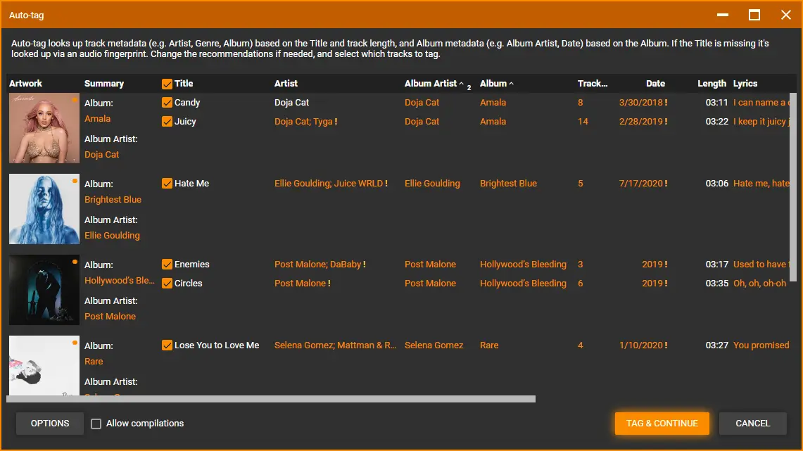 Auto-Tag Missing Album Art Using MediaMonkey