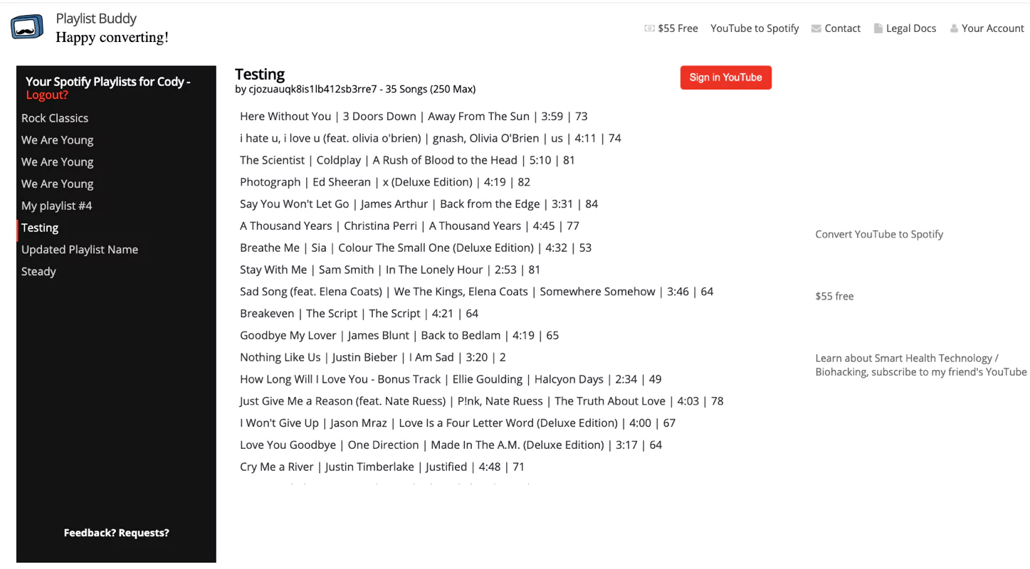 PlaylistBuddy