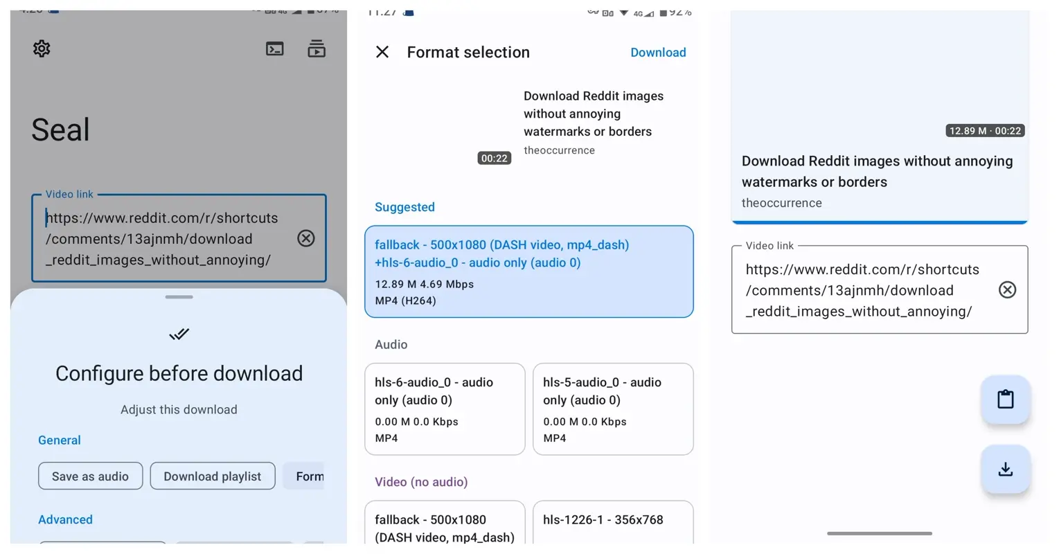 Download Reddit Video Android