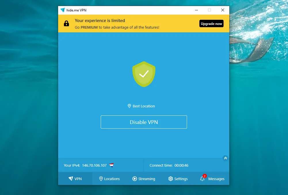 Hide me VPN for China