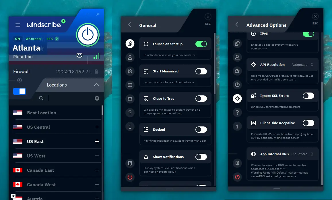 Windscribe Free VPN