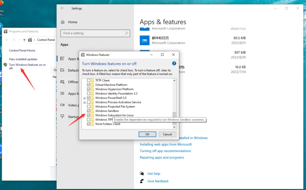 Install Windows Sandbox
