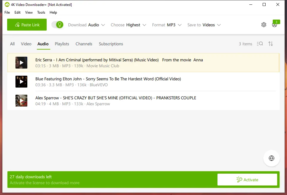 4K Video Downloader Windows