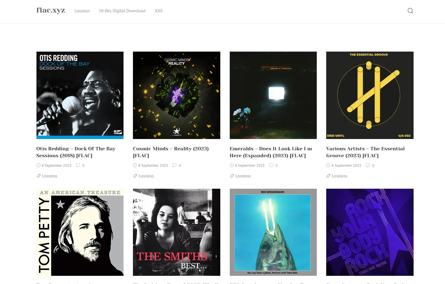 FLAC XYZ FLAC Download Website