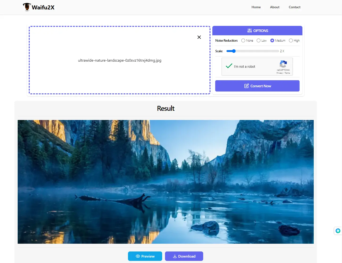 Increase Image Resolution Online