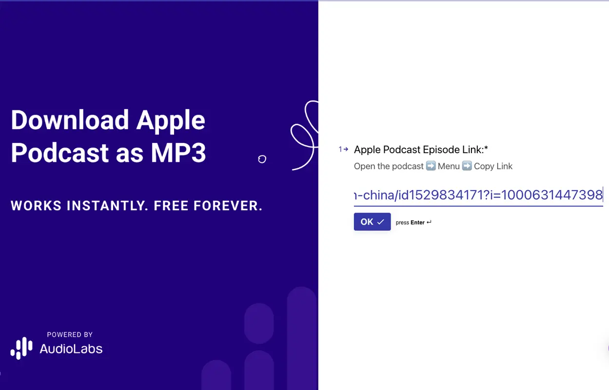 Apple Podcast Downloader Online