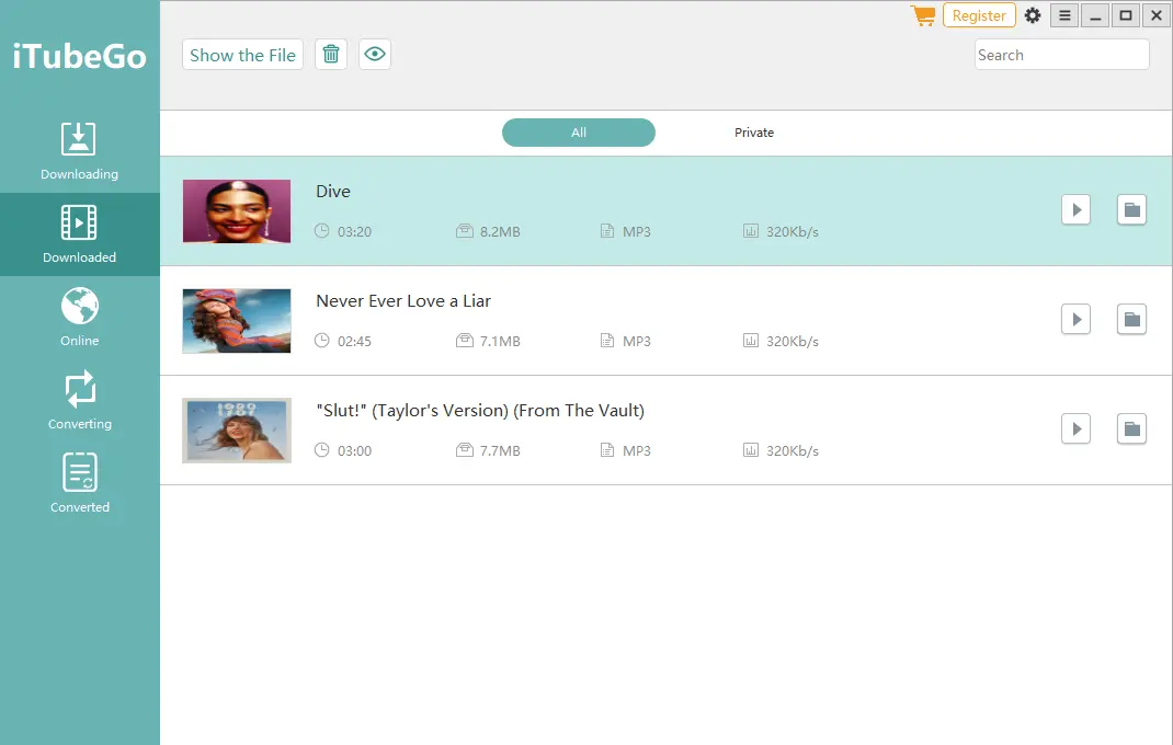 Download Spotify Podcasts with iTubeGo