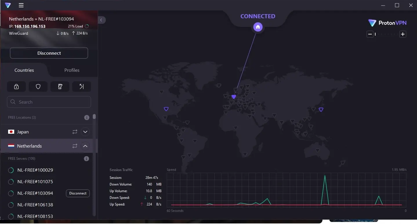 ProtonVPN for China