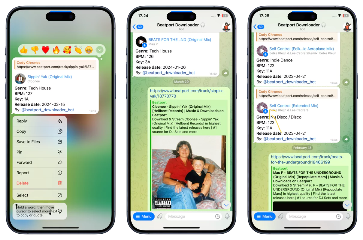 Beatport Downloader Bot