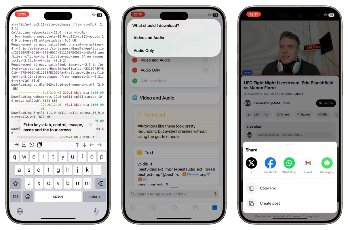 Download Live Stream Video from YouTube on iOS