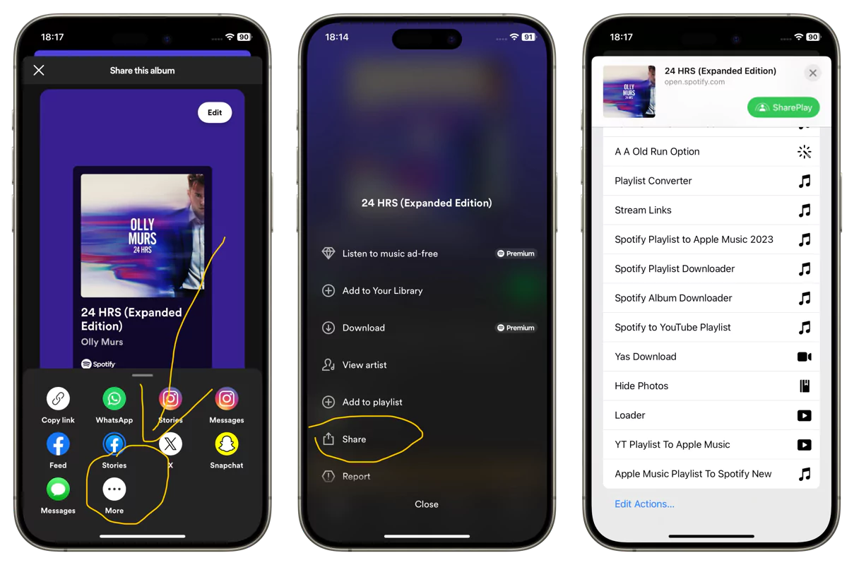 Spotify Album Downloader Shortcut
