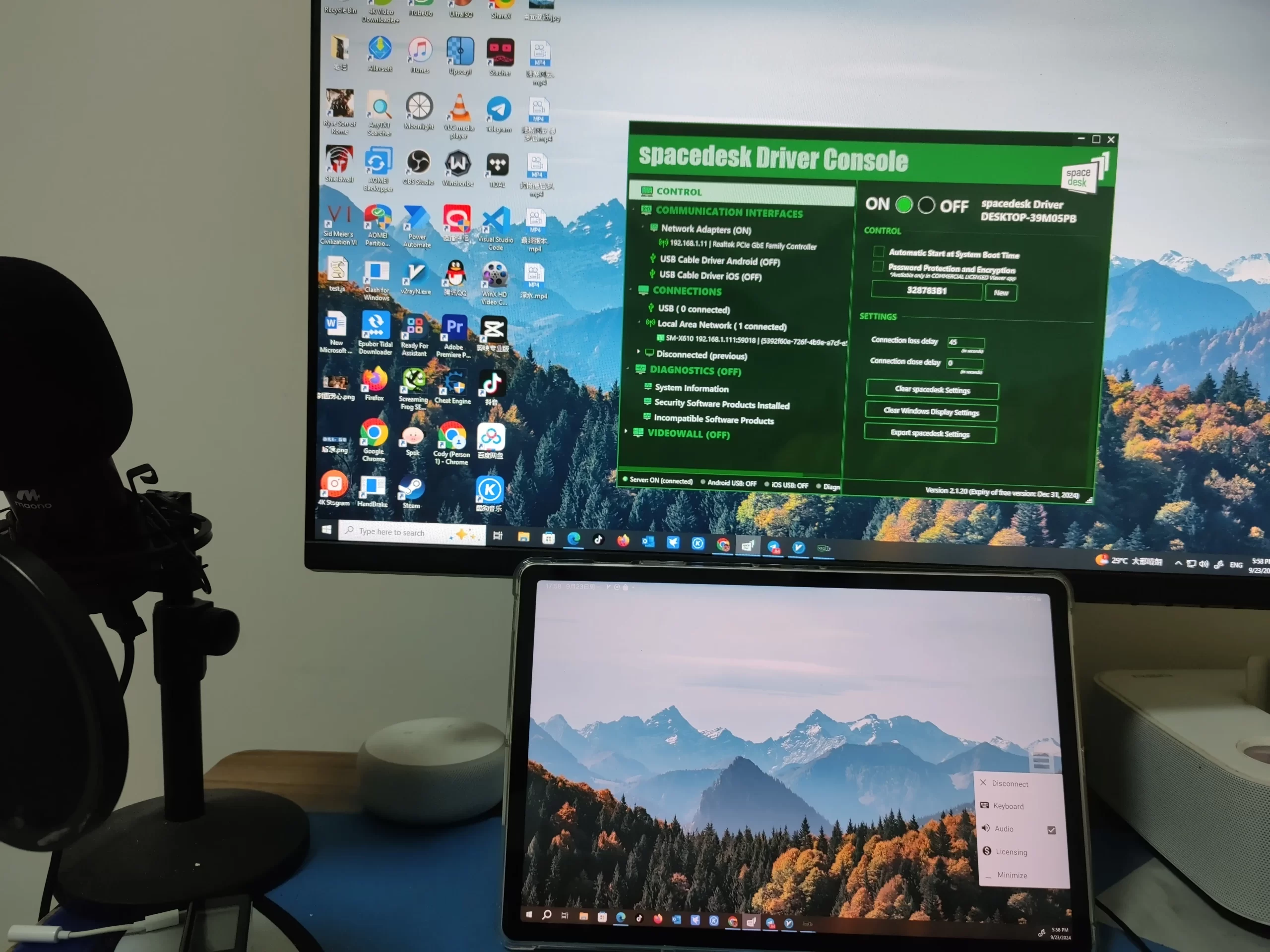 Tablet or iPad as the Secondary Display for Windows